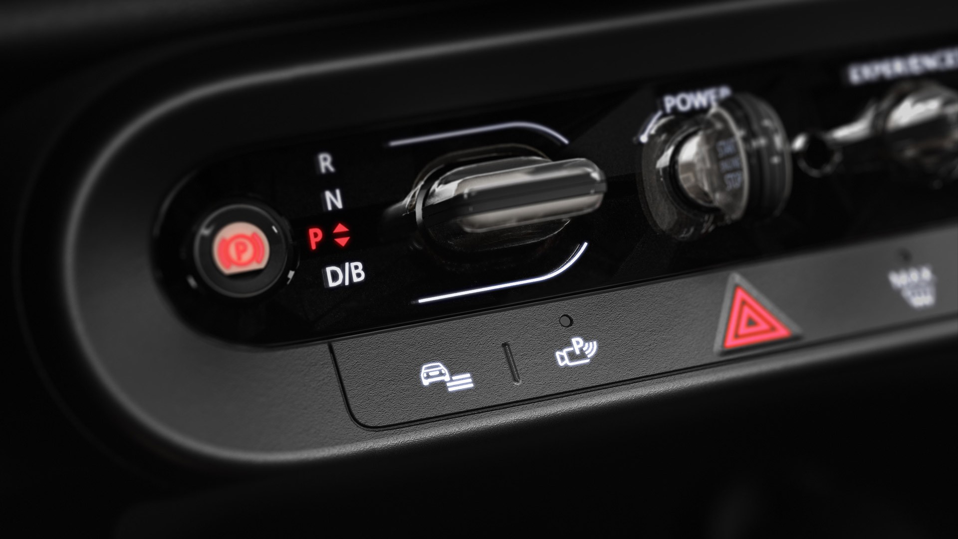 MINI 100% eléctrico - interior - barra de mandos